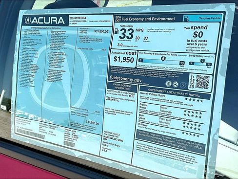 Used 2024 Acura Integra FWD image 30