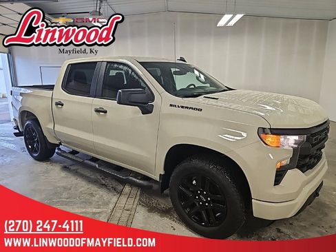 New 2026 Chevrolet Silverado 1500 Custom w/ Turbomax Blackout Package image 1