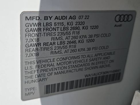 Used 2022 Audi Q3 2.0T Premium AWD/4WD image 39