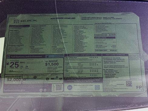 New 2026 Buick Envision Avenir image 20