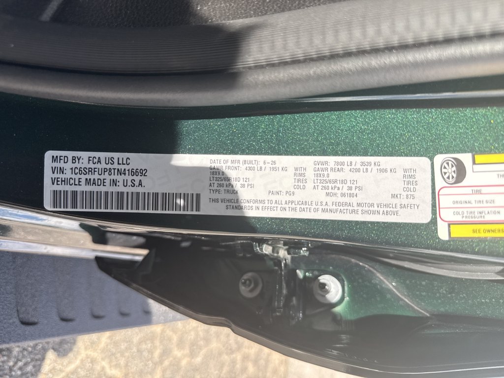 New 2026 RAM 1500 RHO w/ RHO Level 1 Equipment Group AWD/4WD image 28