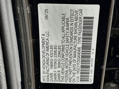 Used 2025 Honda Accord LX image 12
