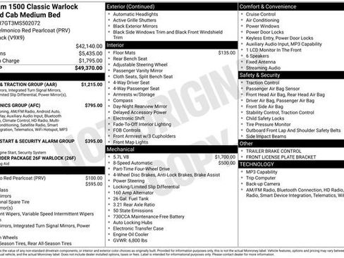 Certified 2021 RAM 1500 Classic Warlock w/ Trailer & Traction Group AWD/4WD image 11