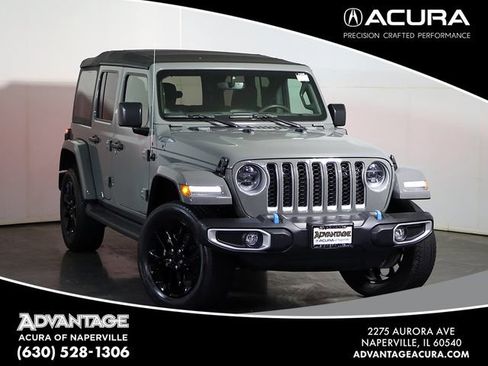 Used 2023 Jeep Wrangler Unlimited Sahara AWD/4WD image 1