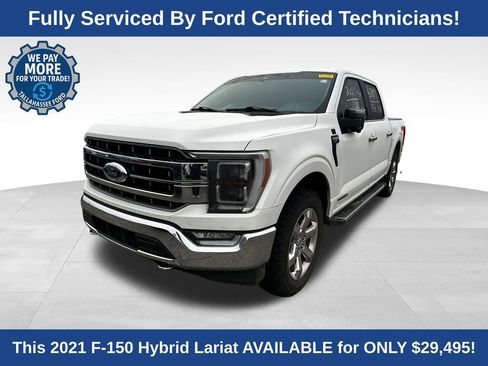 Used 2021 Ford F150 Lariat w/ Equipment Group 502A High image 1