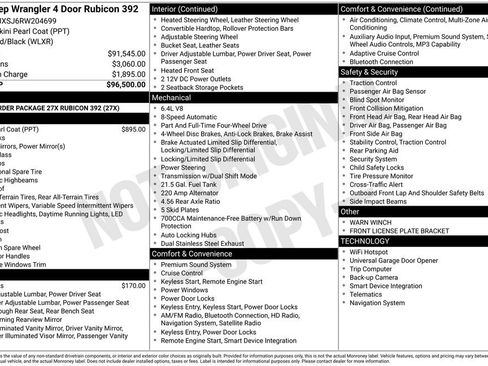 Used 2024 Jeep Wrangler Unlimited Rubicon 392 image 18