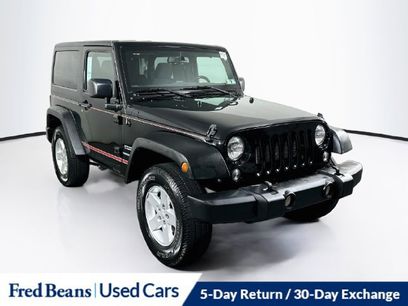 Used 2017 Jeep Wrangler Sport w/ Quick Order Package 24S