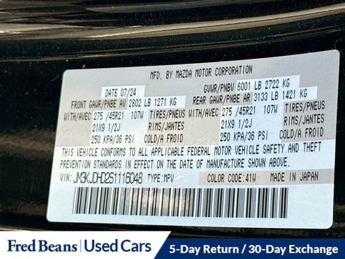 Used 2025 MAZDA CX-70 3.3 Turbo w/ Premium Package image 34