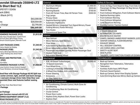 New 2026 Chevrolet Silverado 2500 LTZ w/ LTZ Convenience Package image 4