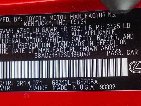 Certified 2025 Lexus ES 350 w/ Premium Package image 41