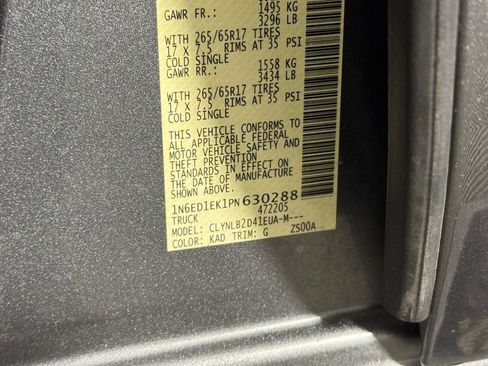 Used 2023 Nissan Frontier SV w/ Midnight Edition Package image 34