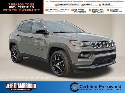 Certified 2023 Jeep Compass Latitude w/ Sun and Sound Group