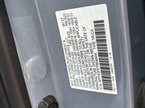 Used 2023 Honda Ridgeline RTL image 17