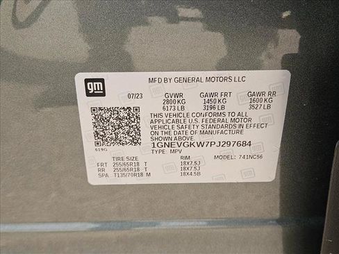 Used 2023 Chevrolet Traverse LT w/ LPO, Floor Liner Package AWD/4WD image 25