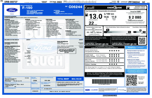 Used 2023 Ford F150 XLT w/ Trailer Tow Package AWD/4WD image 6