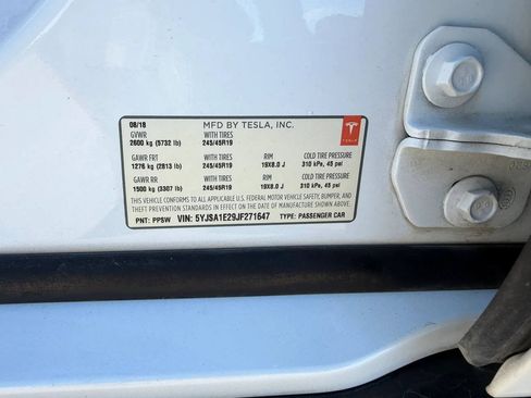 Used 2018 Tesla Model S 75D AWD/4WD image 27