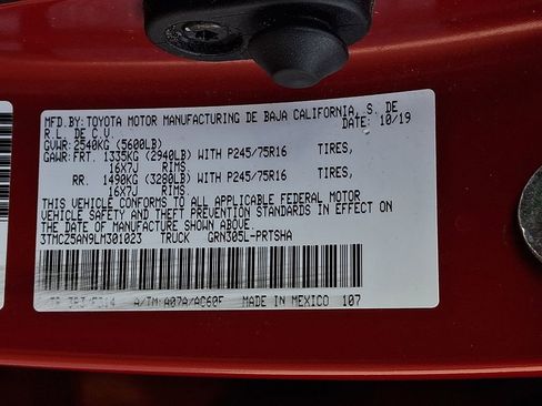 Used 2020 Toyota Tacoma SR AWD/4WD image 26