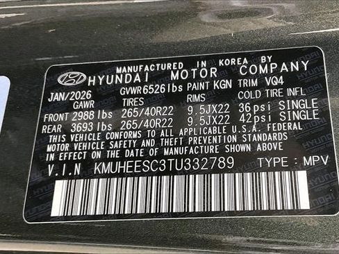 New 2026 Genesis GV80 3.5T Prestige AWD/4WD image 39