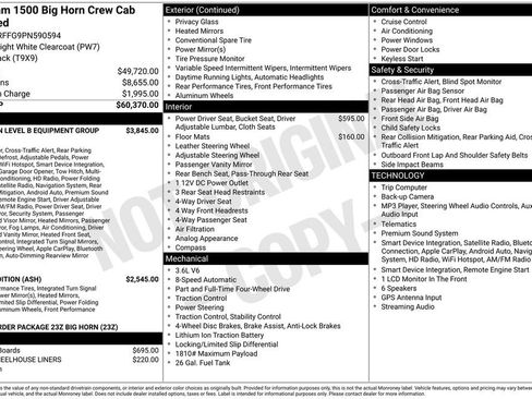Used 2023 RAM 1500 Big Horn AWD/4WD image 9