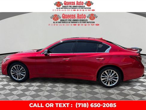 Used 2022 INFINITI Q50 Luxe w/ Cargo Package AWD/4WD image 3