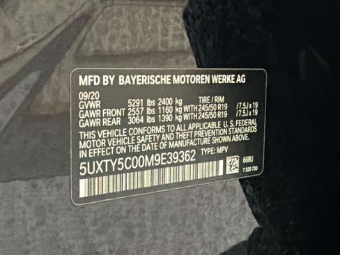 Used 2021 BMW X3 xDrive30i w/ Convenience Package AWD/4WD image 34