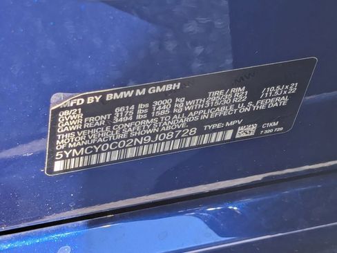 Used 2022 BMW X6 M w/ Competition Package AWD/4WD image 22