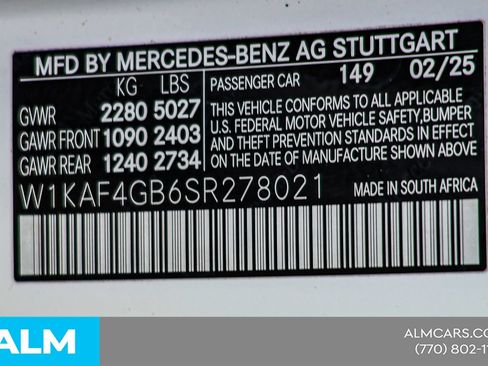 Used 2025 Mercedes-Benz C 300 Sedan image 45