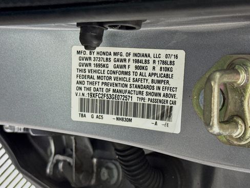 Used 2016 Honda Civic LX image 38