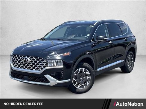 Used 2022 Hyundai Santa Fe Blue AWD/4WD image 1
