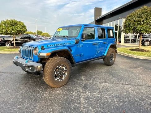 Used 2022 Jeep Wrangler Unlimited Rubicon 4xe w/ Cold Weather Group AWD/4WD image 5