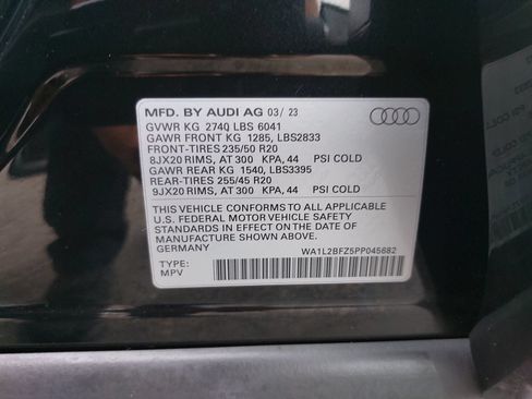 Used 2023 Audi Q4 e-tron Premium Plus w/ Premium Plus AWD/4WD image 41