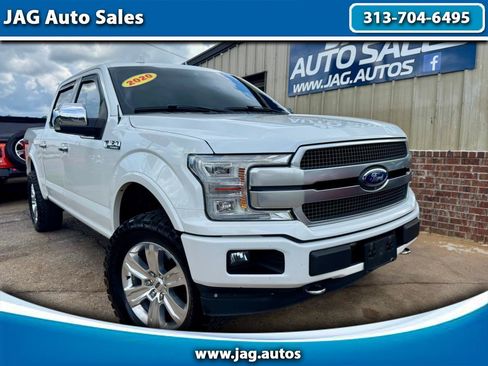 Used 2020 Ford F150 Platinum w/ Technology Package AWD/4WD image 1
