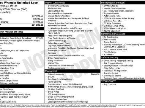 Used 2017 Jeep Wrangler Unlimited Sport image 39