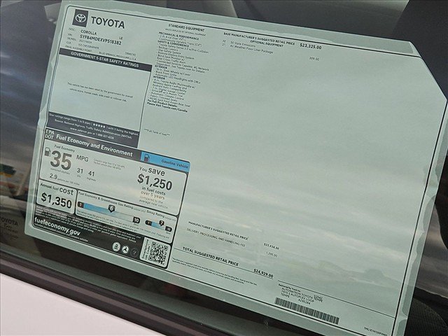 New 2027 Toyota Corolla LE FWD image 17