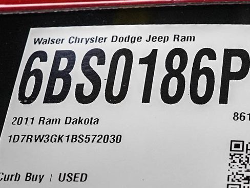 Used 2011 Dodge Dakota Big Horn AWD/4WD image 28