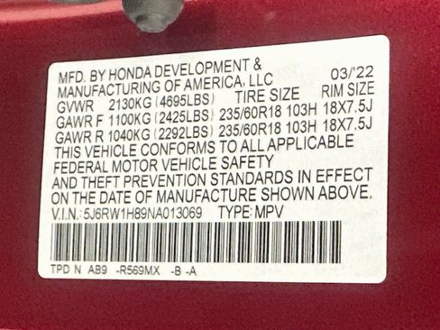 Certified 2022 Honda CR-V EX-L image 32