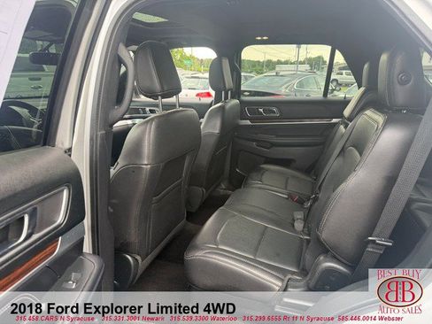 Used 2018 Ford Explorer Limited AWD/4WD image 12
