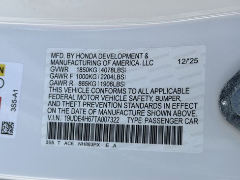 Certified 2026 Acura Integra A-Spec FWD image 34