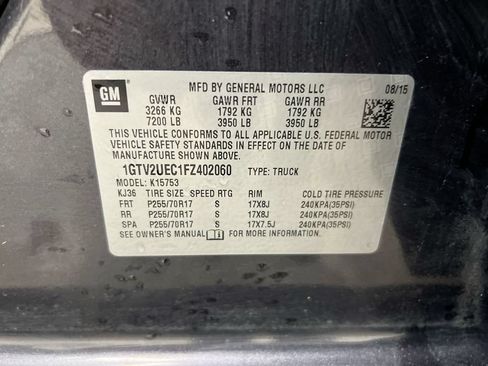 Used 2015 GMC Sierra 1500 SLE w/ SLE Value Package AWD/4WD image 27