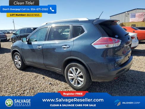Used 2015 Nissan Rogue SV AWD/4WD image 3