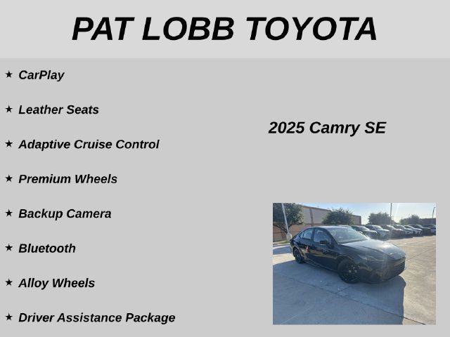 Used 2025 Toyota Camry SE FWD image 11