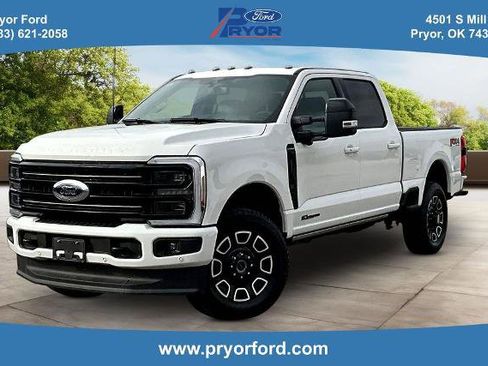 Certified 2025 Ford F350 Platinum w/ FX4 Off-Road Package AWD/4WD image 1