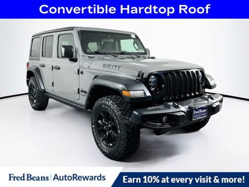 Used 2021 Jeep Wrangler Unlimited Sport AWD/4WD image 1