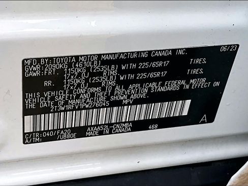 Used 2023 Toyota RAV4 XLE w/ Convenience Package FWD image 35