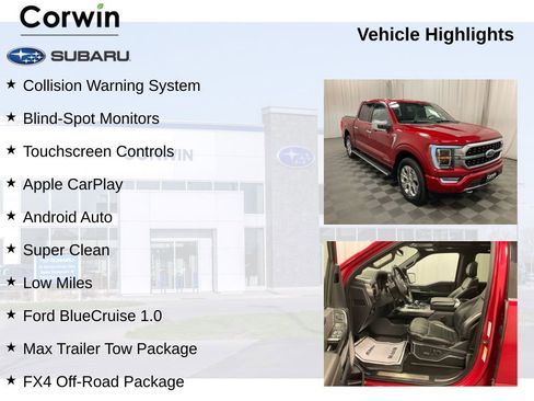 Used 2023 Ford F150 Platinum w/ Equipment Group 701A High image 11