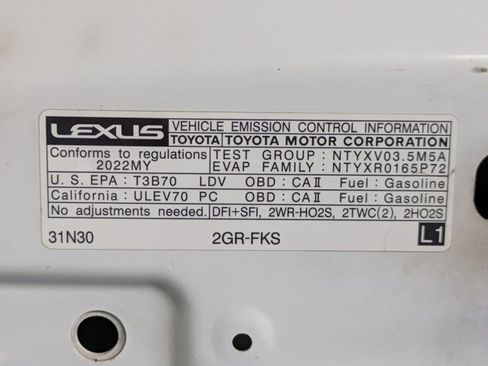Used 2022 Lexus IS 350 F Sport w/ Accessory Package RWD image 25