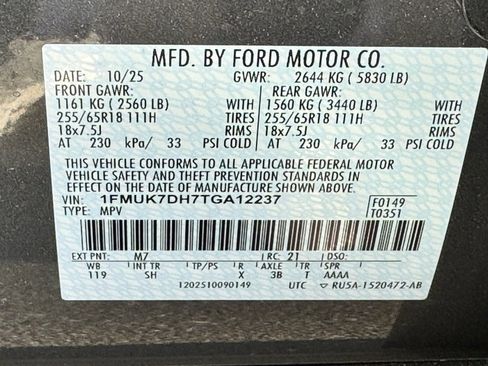 New 2026 Ford Explorer Active w/ Active Comfort Package image 44