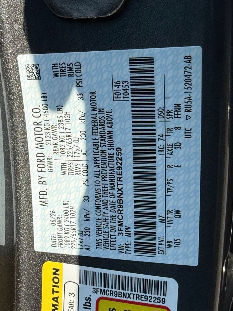 New 2026 Ford Bronco Sport Big Bend AWD/4WD image 43