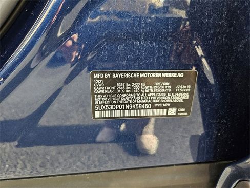 Certified 2022 BMW X3 xDrive30i w/ Premium Package 2 image 27