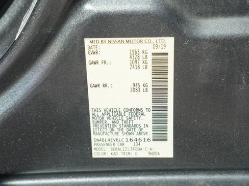 Certified 2020 Nissan Altima 2.5 SL image 24